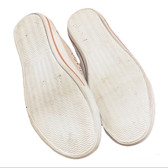 Restricted Women’s Mauve Light Pink Laser Cut Sneakers (6) - Picture 11 of 15